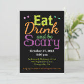 お菓子を食べ、お酒を飲んで、怖がろう 招待状 (スタンド正面)