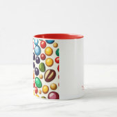 お菓子カラフル:丸キャンディーズのアートワーク マグカップ (中央)