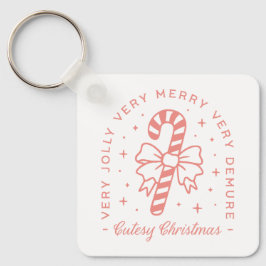 お菓子デムレクリスマスコケットピンクの美学 キーホルダー