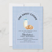 お菓子ボーイ ファーストバースデー招待状 招待状 (正面)
