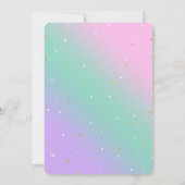 お菓子作りの招待 招待状 (裏面)