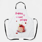 お菓子作りは甘い逃避行 エプロン (正面)