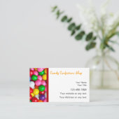 お菓子名刺 名刺 (スタンド正面)