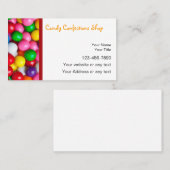 お菓子名刺 名刺 (正面/裏面)