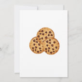 お菓子好きな少年 誕生日おめでとう 招待状 (裏面)