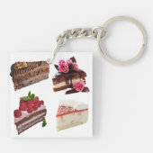 お菓子好きのためのデリシャス ケーキ セレクション キーホルダー (裏面)