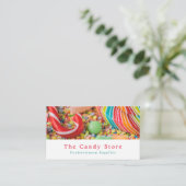 お菓子用品 名刺 (スタンド正面)