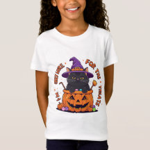 お菓子目当てに来ただけの可愛いハロウィンキャット