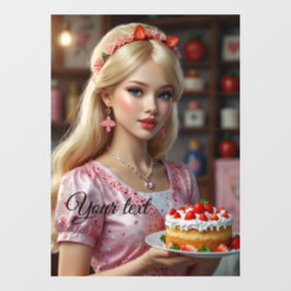 お菓子窓用シール ウィンドウサイン