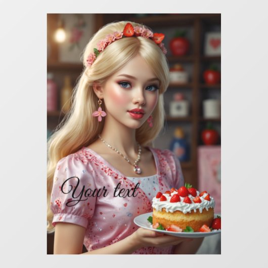 お菓子窓用シール ウィンドウサイン (シート)