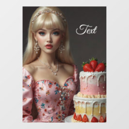 お菓子窓用シール ウィンドウサイン