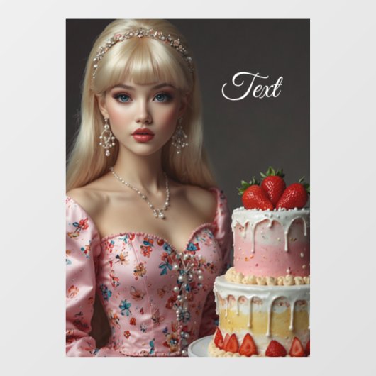 お菓子窓用シール ウィンドウサイン (シート)