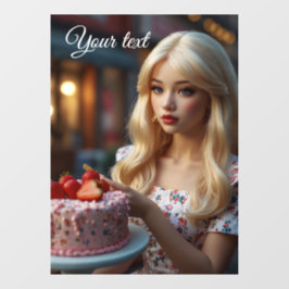 お菓子窓用ステッカー ウィンドウサイン