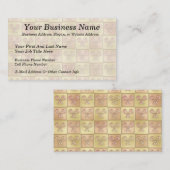 お菓子箱の湾曲形 名刺 (正面/裏面)