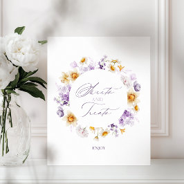 お菓子&お菓子 – Baby Showerデザートテーブルポスター ポスター