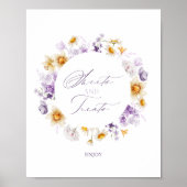 お菓子&お菓子 – Baby Showerデザートテーブルポスター ポスター (正面)