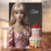 お菓子 ウィンドウ クリング ウィンドウサイン (シート2)