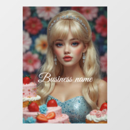 お菓子 ウィンドウ シール ウィンドウサイン