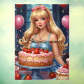 お菓子 ウィンドウ シール ウィンドウサイン (シート3)