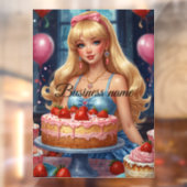 お菓子 ウィンドウ シール ウィンドウサイン (シート2)