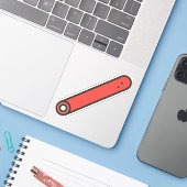 お菓子 シール (ノートパソコンとiPhone)