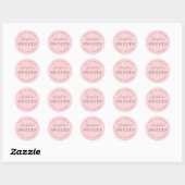 お菓子 スイーツ ウェディング ファー , ラウンドシール (シート)