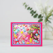 お菓子 ポストカード (スタンド正面)