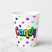 お菓子  紙コップ (裏面)