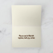 お葉書 新年カード カード (内部)