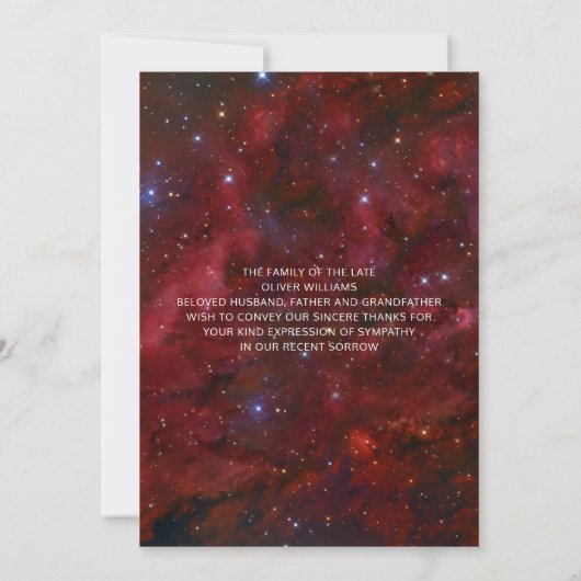 お葬式ありがとう写真悔やみや弔慰死別 (裏面)