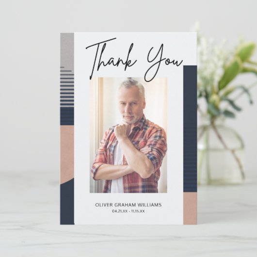 お葬式ありがとう写真悔やみや弔慰死別 (スタンド正面)