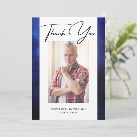 お葬式ありがとう写真悔やみや弔慰死別 (スタンド正面)