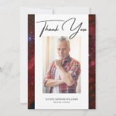 お葬式ありがとう写真悔やみや弔慰死別 (正面)