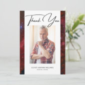 お葬式ありがとう写真悔やみや弔慰死別 (スタンド正面)