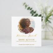 お葬式のお礼状 (スタンド正面)