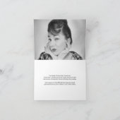 お葬式の写真 | 悔やみや弔慰レッドローゼス サンキューカード (内部)