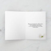 お葬式の寄贈ガーデンドアをありがとう カード (内部)