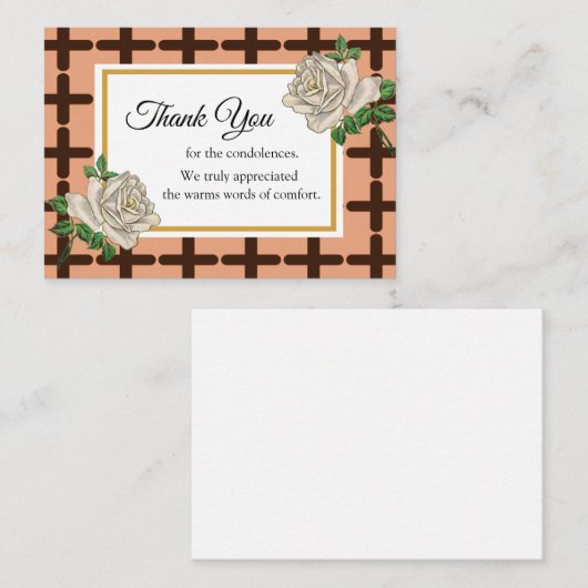 お葬式の後 ノートカード (正面/裏面)