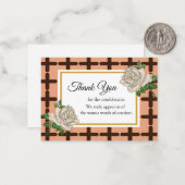 お葬式の後 ノートカード (正面/裏面インサイチュ)