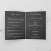 お葬式の死亡告知者と写真サンキューカード サンキューカード (内部)