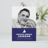 お葬式は白い鳩祈りの言葉/詩カード (スタンド正面)