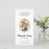 お葬式サンキューフォトカード サンキューカード (スタンド正面)