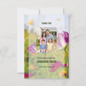 お葬式サンキューフォトカード サンキューカード (正面)