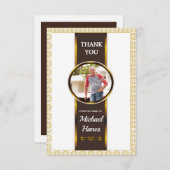 お葬式サンキューフォトカード サンキューカード (正面/裏面)