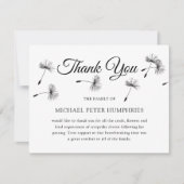 お葬式 |ウィッシュエレガントメモリアル サンキューカード (正面)