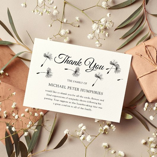 お葬式 |ウィッシュエレガントメモリアル サンキューカード