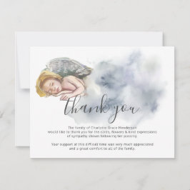 お葬式 | スリーピングガールエンジェル サンキューカード