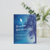 お葬式 | ツリー鳩メモリアル サンキューカード (スタンド正面)