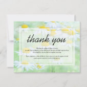 お葬式 | デイジーフローラ悔やみや弔慰 サンキューカード (正面)