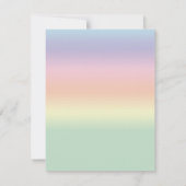 お葬式 | フォトバタフライ サンキューカード (裏面)